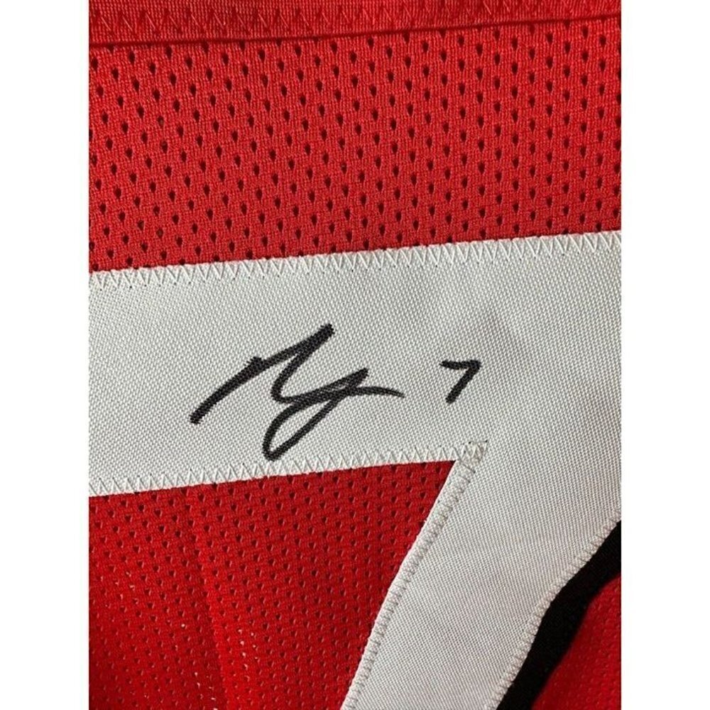 Bijon Robinson signed autographed Atlanta Falcons custom XL Jersey Beckett COA - Picture 2 of 4